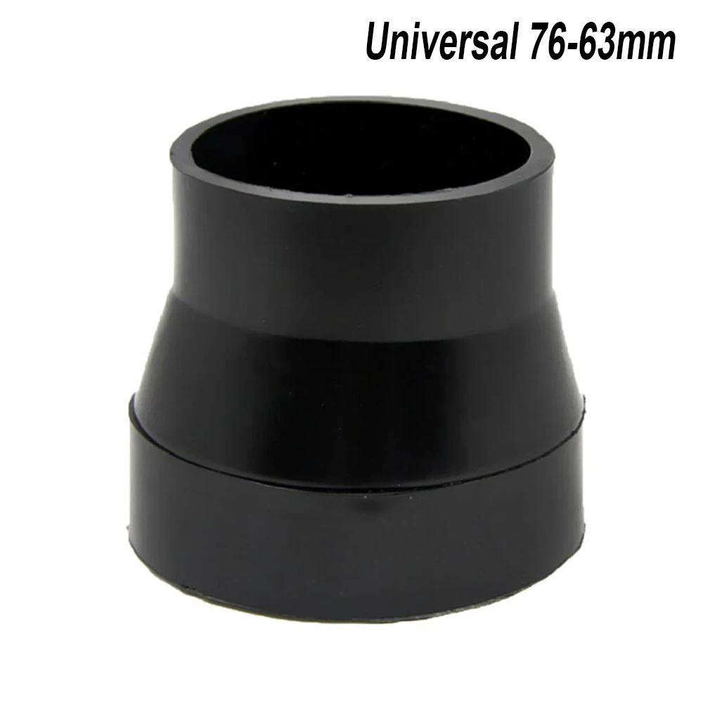 

1pc Air Intake Connector 3-2.5 Inch 76-63mm Black DIY Hose Pipe Rubber Tube