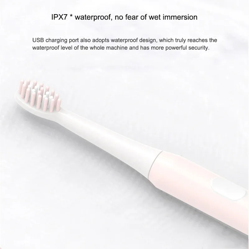 Щетка Зубная ультразвуковая аккумуляторная с зарядкой от USB|Электрические