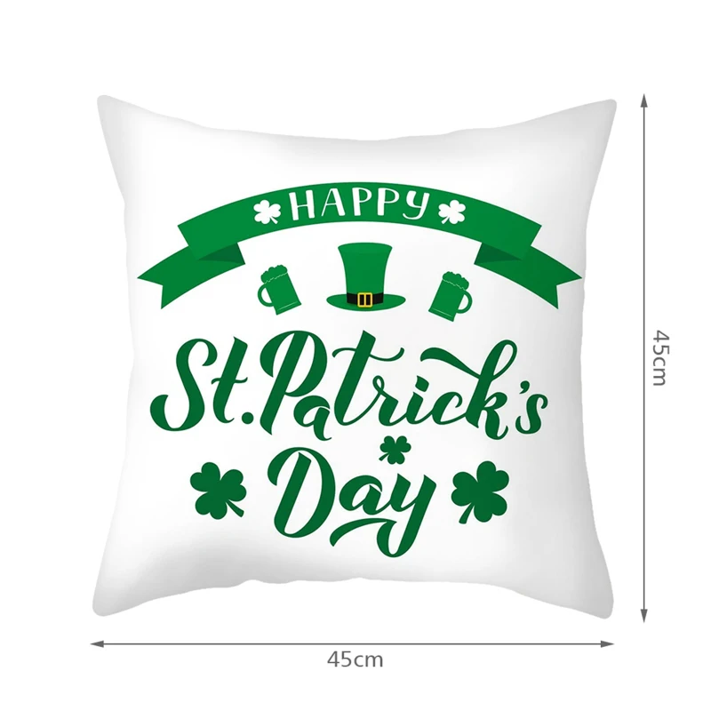 

Nanacoba Vintage Christmas Wreath Pillow Case New Year Party Throw Pillowcase Living Room Sofa Chair Home Decor Cushion Cover