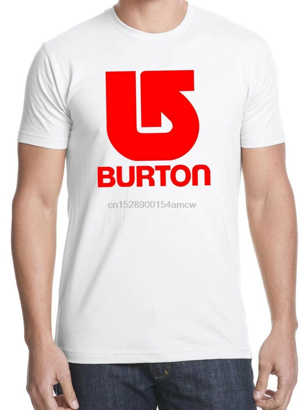 Burton Snowboards футболка новая белая черная серая Бесплатная доставка|Мужские