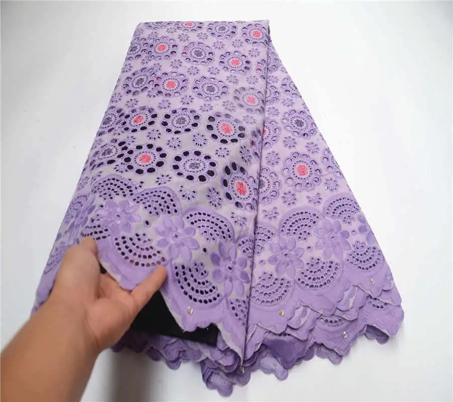 African Dry Lace Fabric 2019 High Quality Swiss Voile In Switzerland Nigerian Cotton For Wedding Party PSA856-2 | Дом и сад