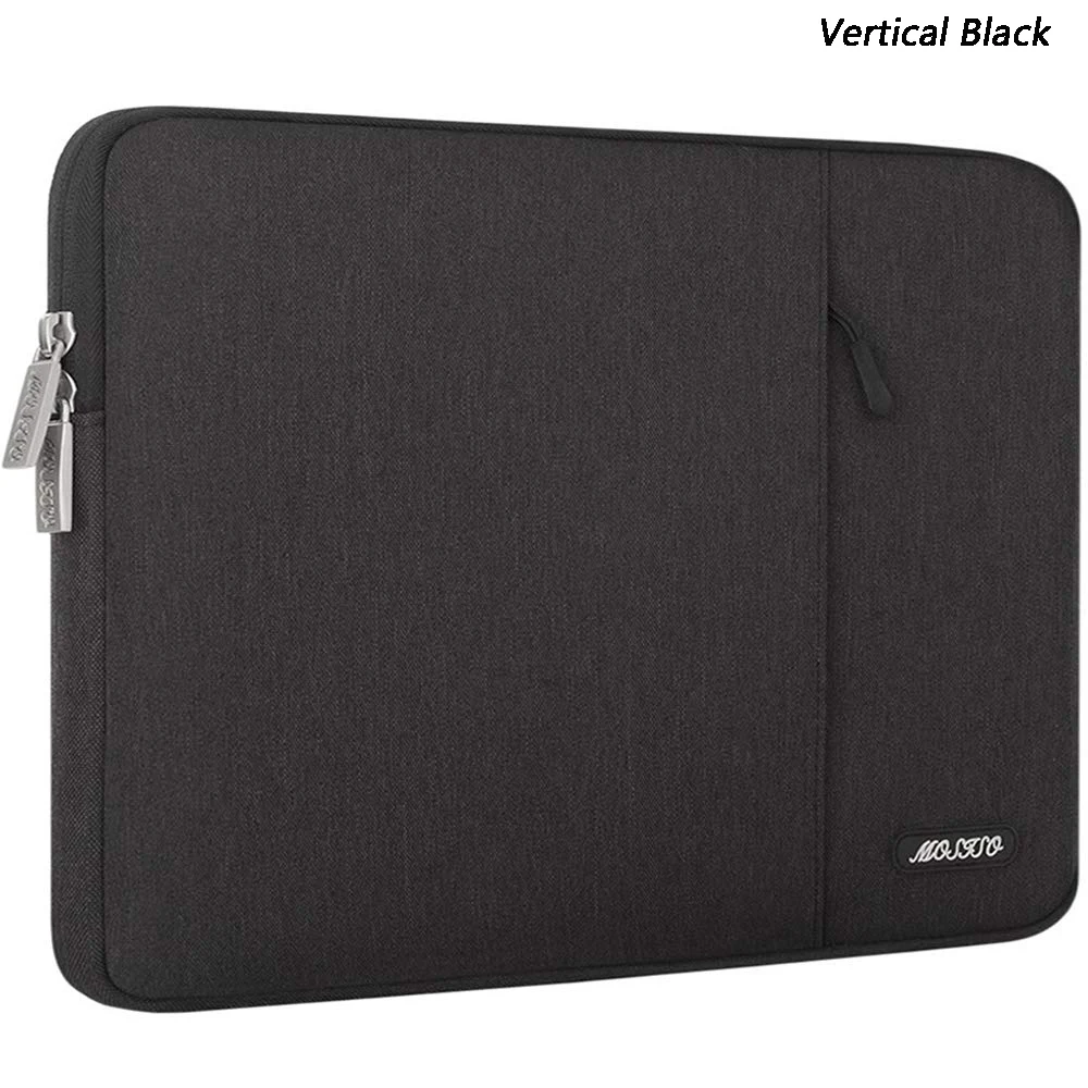 Vertical Black MOSISO 11 12 13,3 14 15,6 дюймов Сумка для ноутбука сумка для ноутбука Macbook Pro Air 13 чехол для ноутбука Xiaomi Dell hp acer - Цвет: Vertical Black