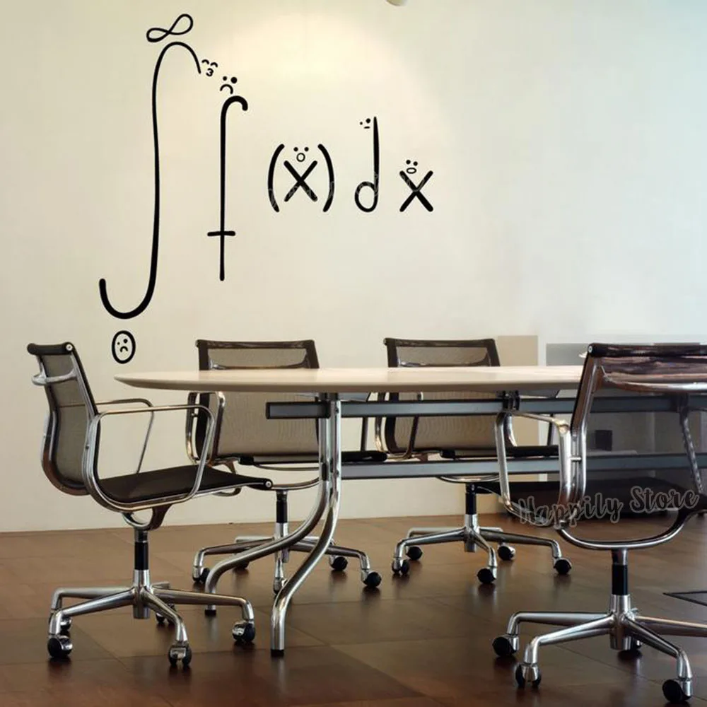 Science Art-Mathematics для настенных математических наклеек математическое украшение
