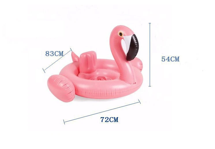 

Inflat Flamingo Swim Ring Baby Flamingo Pool fFoat Inflatable Circle Swan kid Swim ring Pool Toy baby float swimming pool