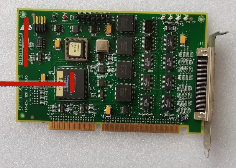 

Serial board 2113448 2113449 REV 2 device card