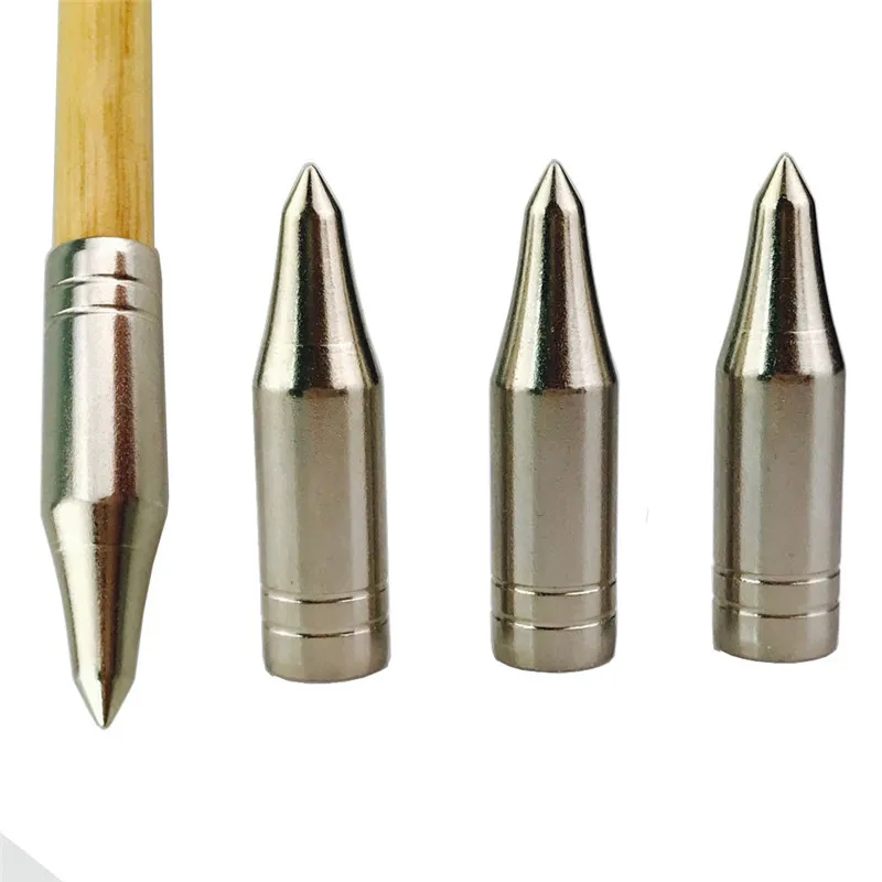 Наконечники для стрелы из стали 12/24 шт. наконечники наружного диаметра 9 мм