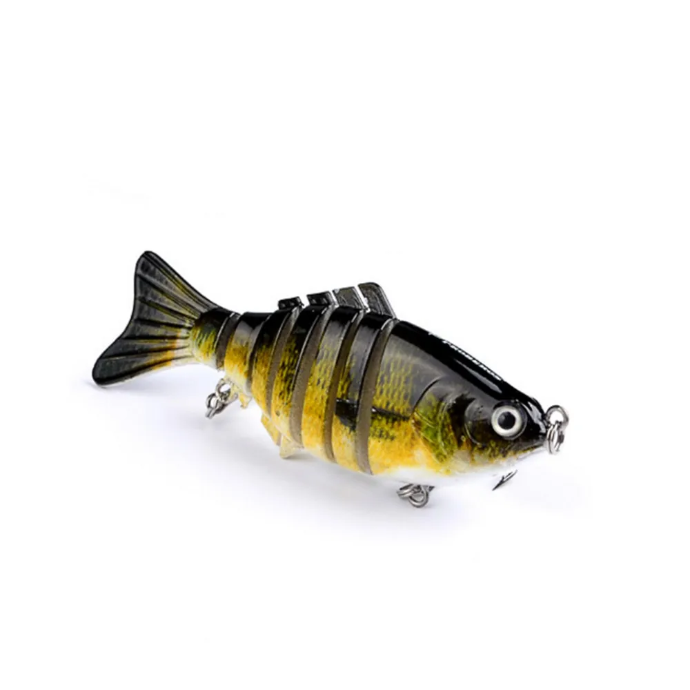 1PCS Jointed Multi Sections Fishing Lure 10cm 15.5g Wobbler Crankbait Artificial Hard Bait Swimbait Trolling Carp Fishing Tackle