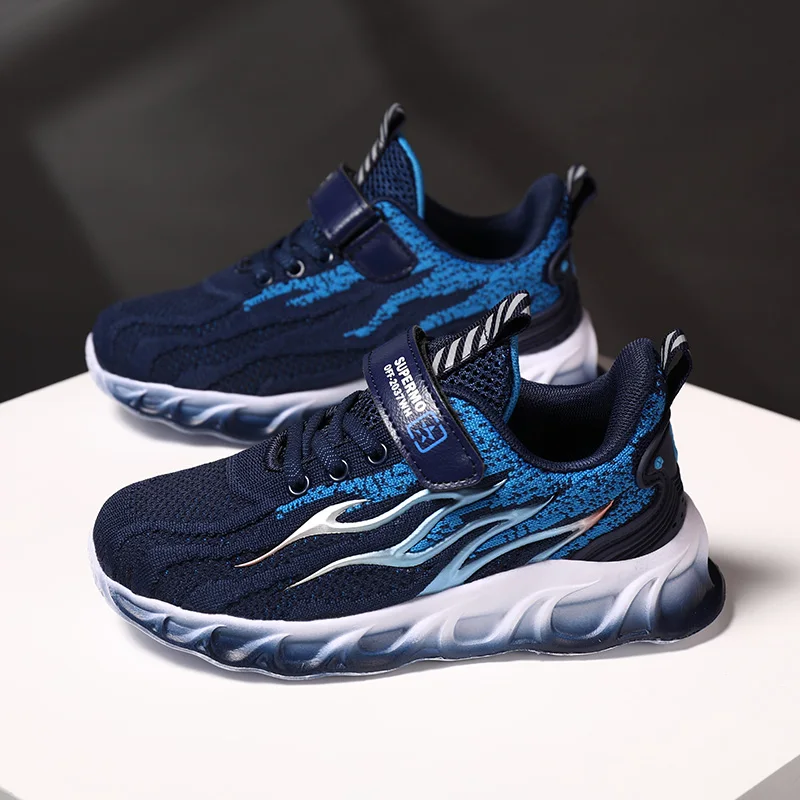 

Super Cool Children Brand Shoes Designer Sport Shoes For Kids Comfortable Trainers Kid Boy Brand Breathable Outdoor Boy Sneakers