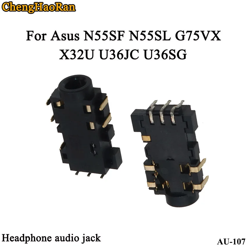 2 шт. аудио разъем для Asus G75 G75V X35 X35F X35J X35S 2930 3935 4810 4830 N55SF N55SL 8p наушников гнездо