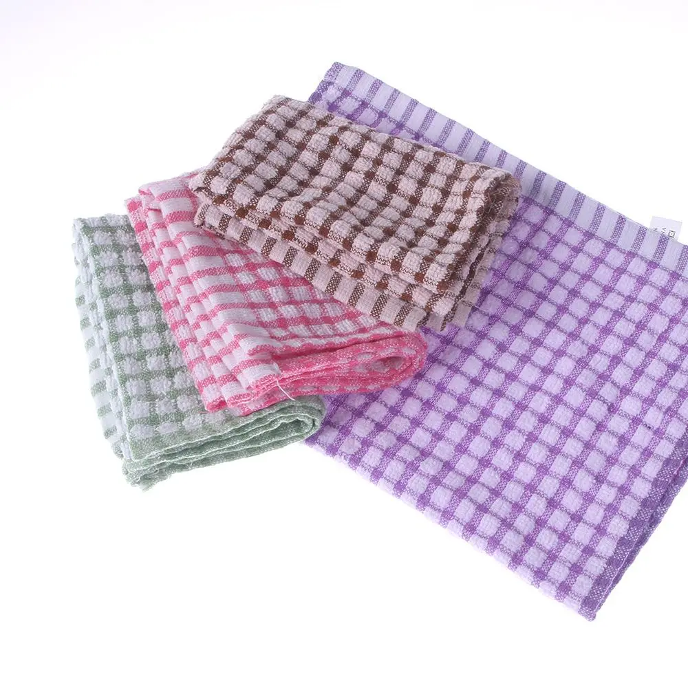 Бытовые чистящие инструменты набор чайных полотенец махровые хлопковые