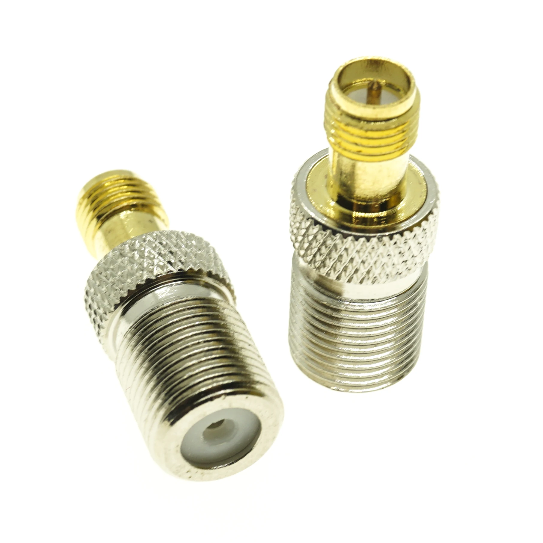 1X шт F Женский-RP-SMA RPSMA RP гнездовой разъем SMA позолоченный латунный прямой F-RPSMA