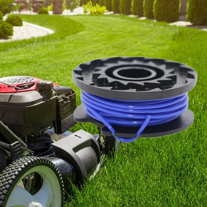 

8PCS Single Line Trimmer Grass Mower Trimmer Replacement Spool Line for GREENWORKS Mower Accessories Size 0.065 inch
