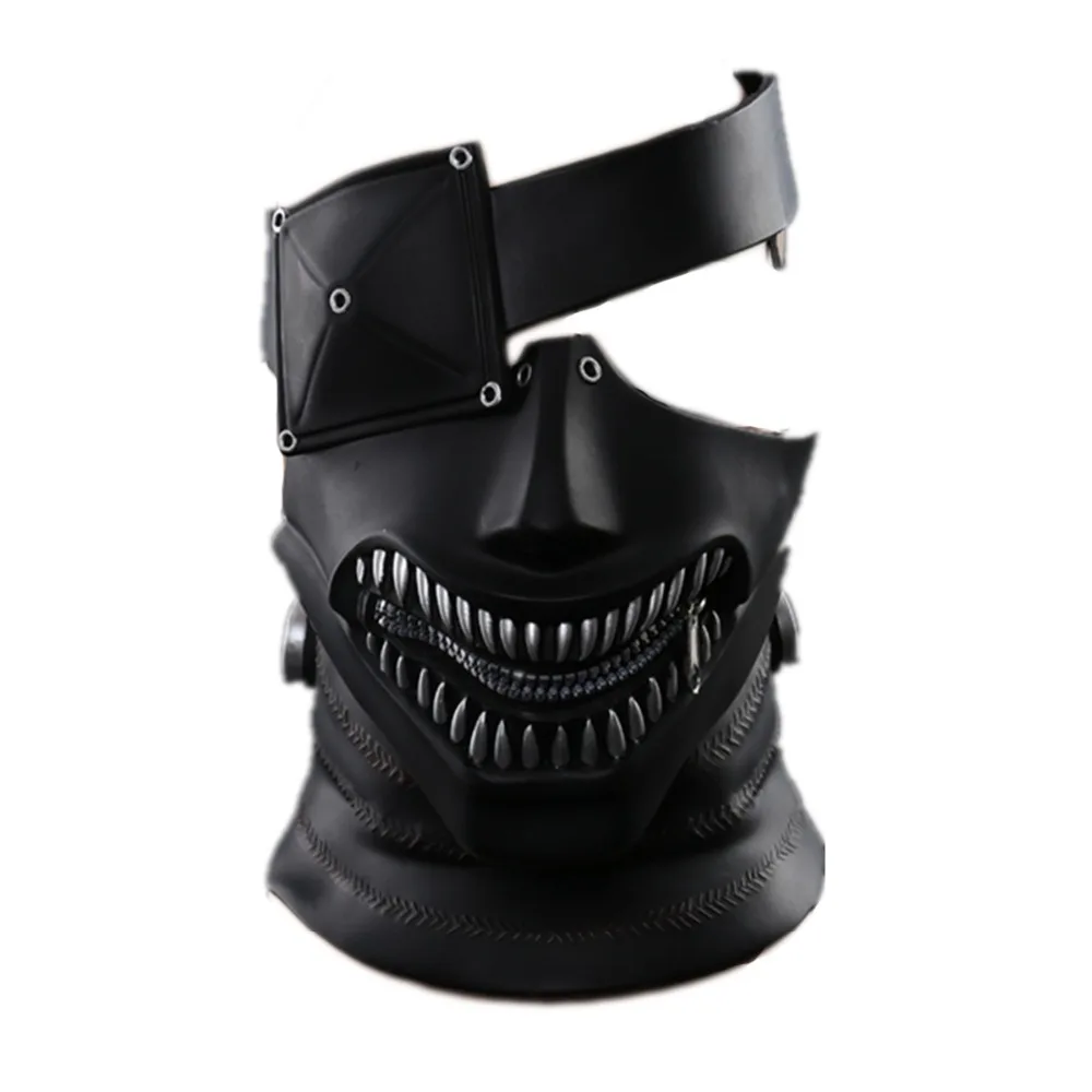 Маска Токийского вурдалака, фильм Kaneki Ken маска с регулируемой молнией, 3D шлем японского аниме косплей маска