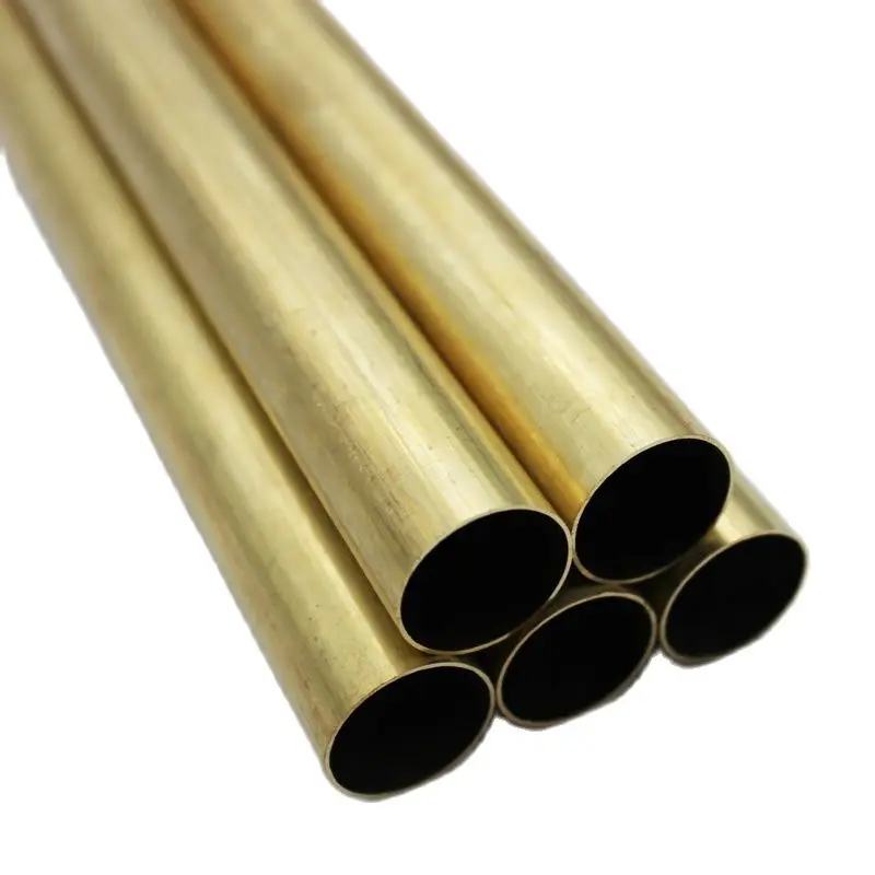 

5pcs Brass Tube Pipe Model Tubing Round,Outer-Diameter Inner-Diameter Length