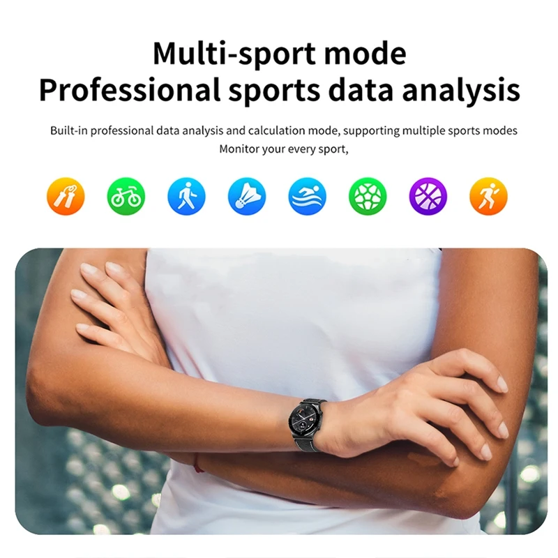 

M99 Bluetooth Call Smart Waterproof Watch Heart Rate Health Monitoring Sports Bracelet Suitable for IOS / Android