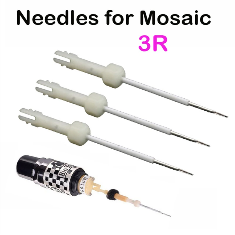 

Fast Delivery 50pcs Original USA Biotouch Mosaic Machine Needles for Tattoo Permanent Makeup Machine Tattoo Makeup Eyebrow
