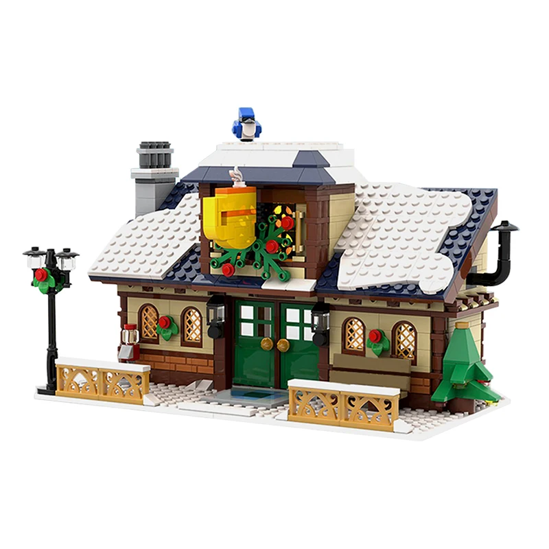 

Конструктор MOC «Зимняя деревня», «кафе», таверна