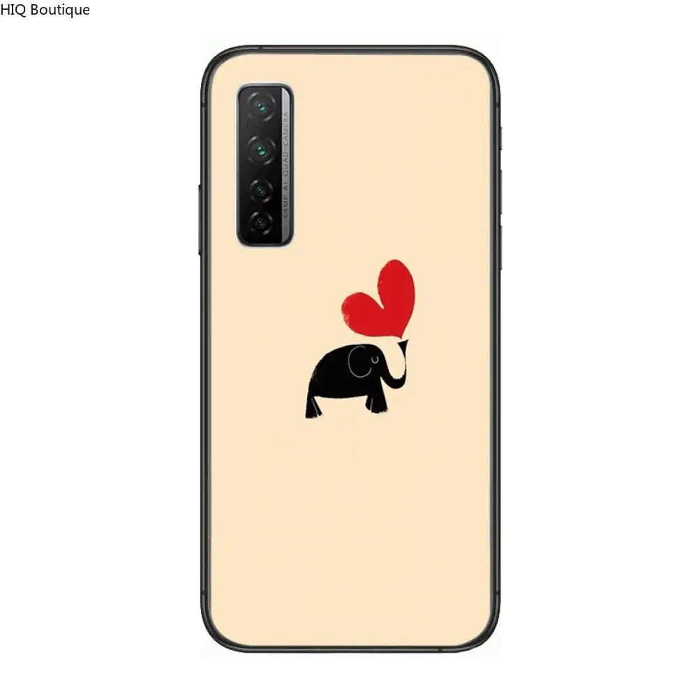 

Rich colours Phone Case For Huawei mate 40 30 10 20 40 8 9 Lite Z Pro Black Etui 3D Coque Painting Hoesjes 5g black