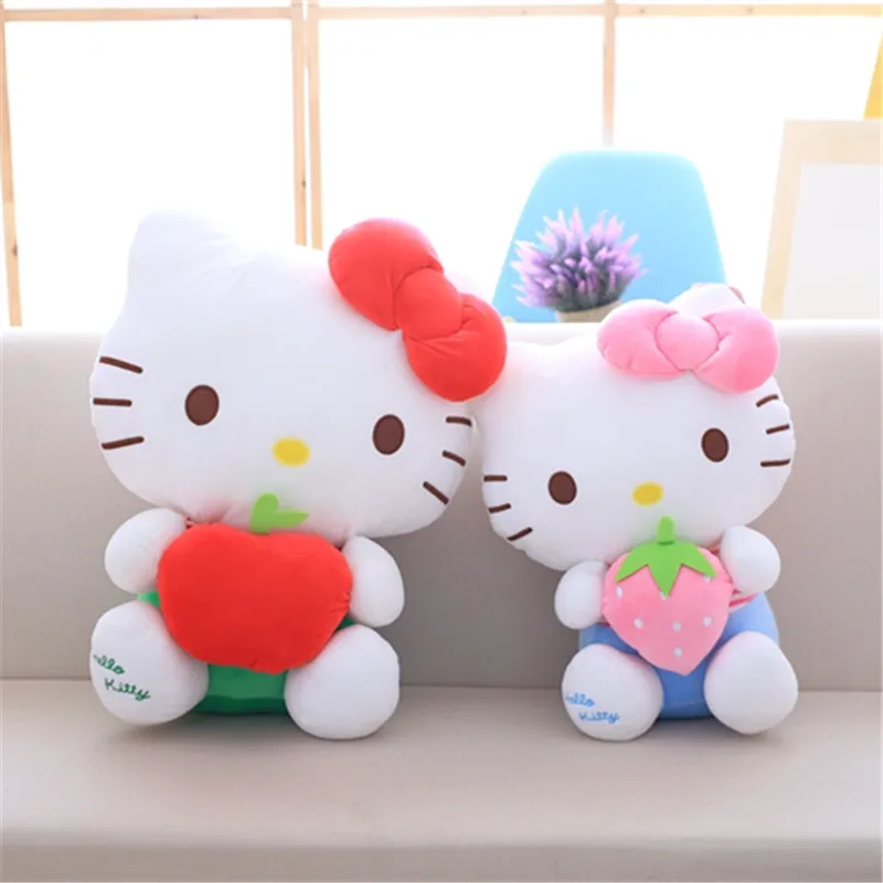 Explosion Fruit KT Cat Doll World Cute Plush Toys Super Hello Kitty Ragdoll Girl Sleeping On The Star Festiv | Игрушки и хобби