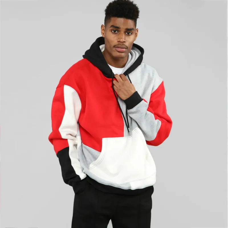 Модная новинка Мужская толстовка в стиле хип хоп хлопковая с капюшоном уличная