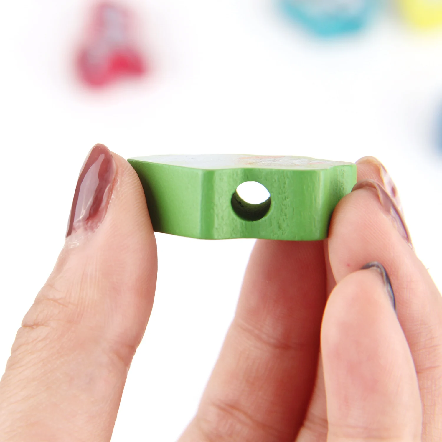 26 шт. бусины на шнуровке забавные деревянные игрушки с резьбой в виде животных