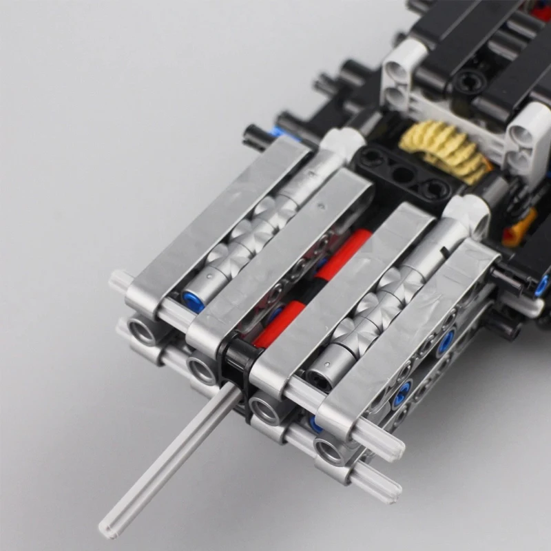 AMG G63 двигатель RC масштаб 1:8 BEnz 6X6 совместимый Technic MOC строительные lepinbricks блоки кирпичи обучающая модель игрушки подарки