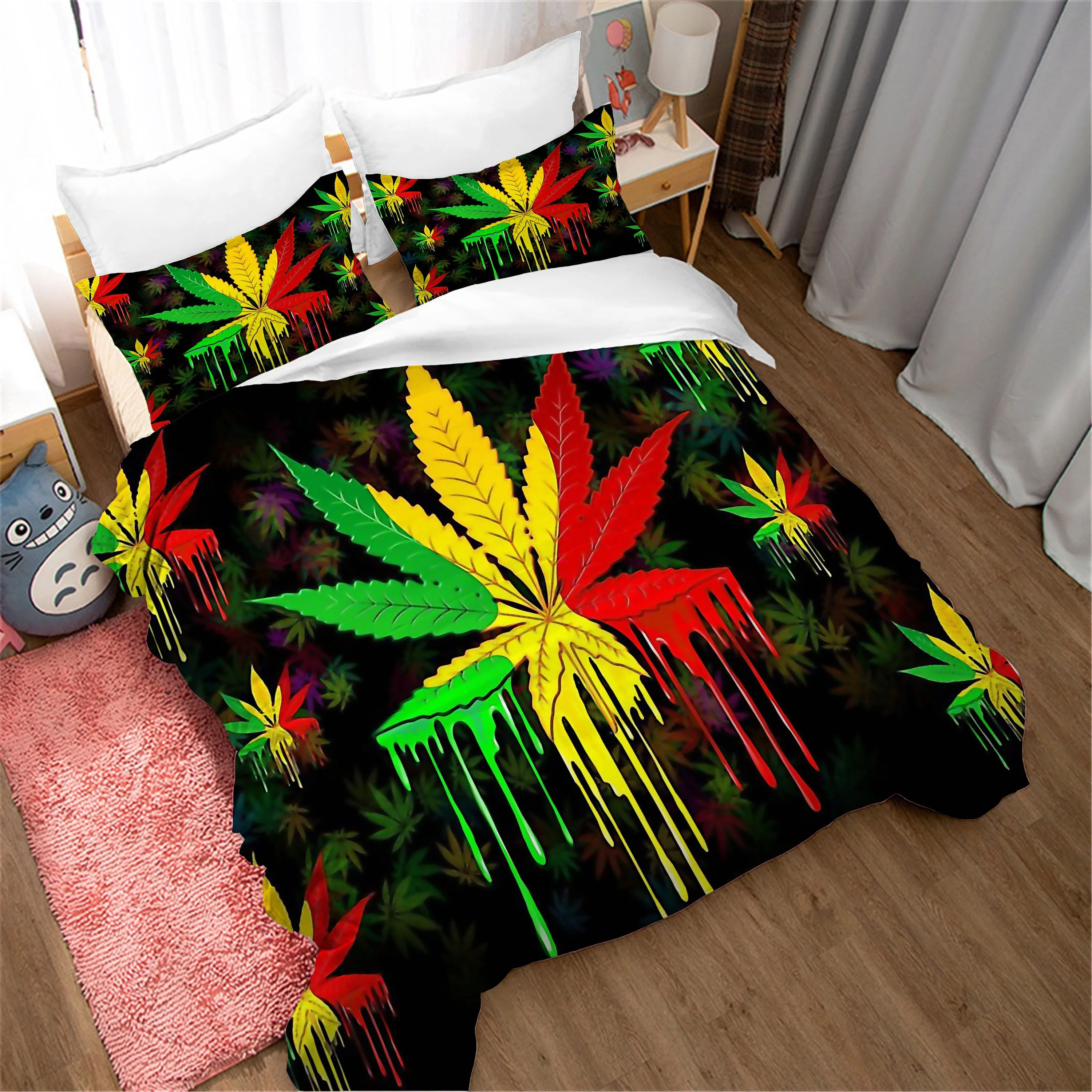 

Bob Famous Star 3D Printed Bedding Set Duvet Covers Pillowcases Comforter Bedding Set Bedclothes Bed Linen(NO sheet)