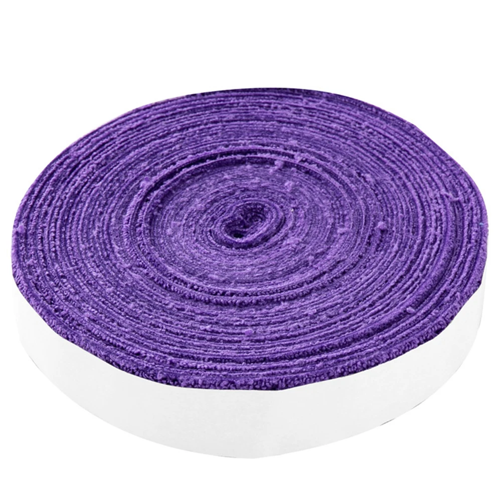 Фиолетовый Без запаха ракетки ручки для бадминтона защитный спортивный чехол самоклеющаяся клейкая оберточная бумага прочная сменная ручка противоскользящие аксессуары - Цвет: Фиолетовый