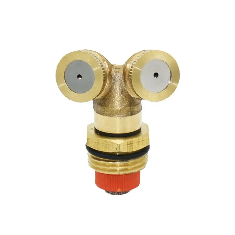 Распылитель для садовой воды 1/2/3/4 отверстия из латуни с фильтром 1