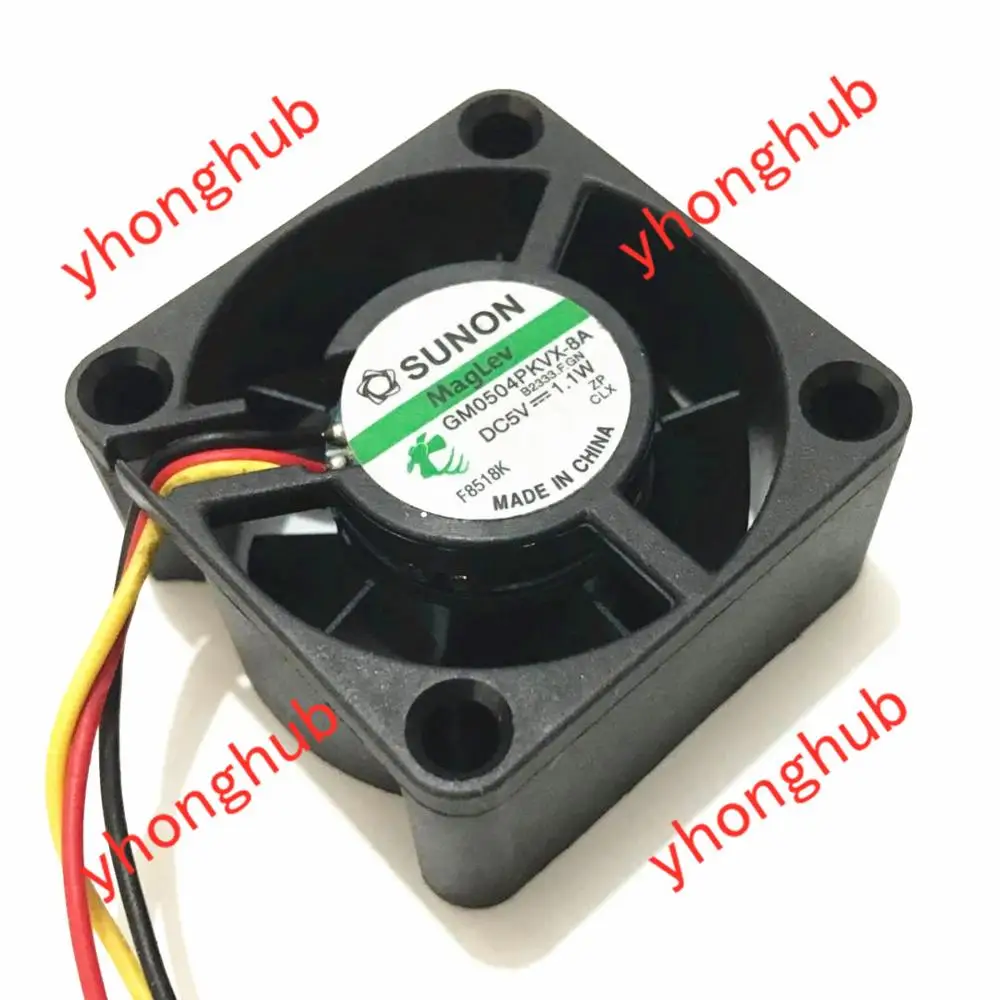 SUNON GM0504PKVX 8A b2333.f. GN DC 5V 1 W 40x40x20 мм вентилятор охлаждения сервера|square fan|server fandc 5v fan |
