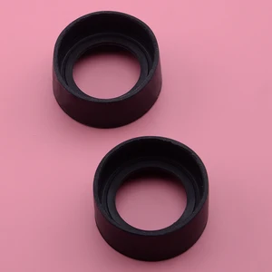 1 пара резиновый окуляр глаз крышки чашки гвардии щит для бинокулярного микроскопа