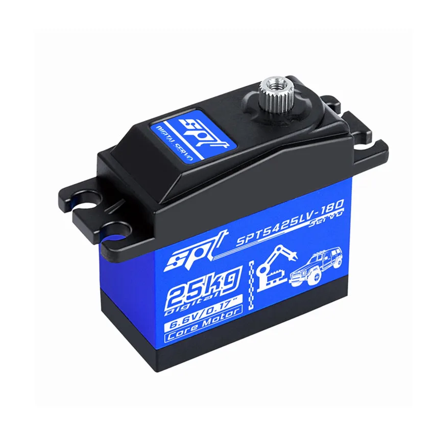 SPT SPT5425LV 180 W 25 кг Водонепроницаемый бесщеточный мотор цифровой сервопривод 1:8 1:10 Rc