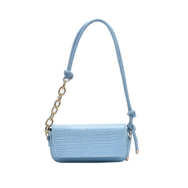 

Leather Women Armpit Bag Hand Stone Pattern PU Bags For Women 2021 Elegant Travel Luxury Shoulder Handbags and Purses