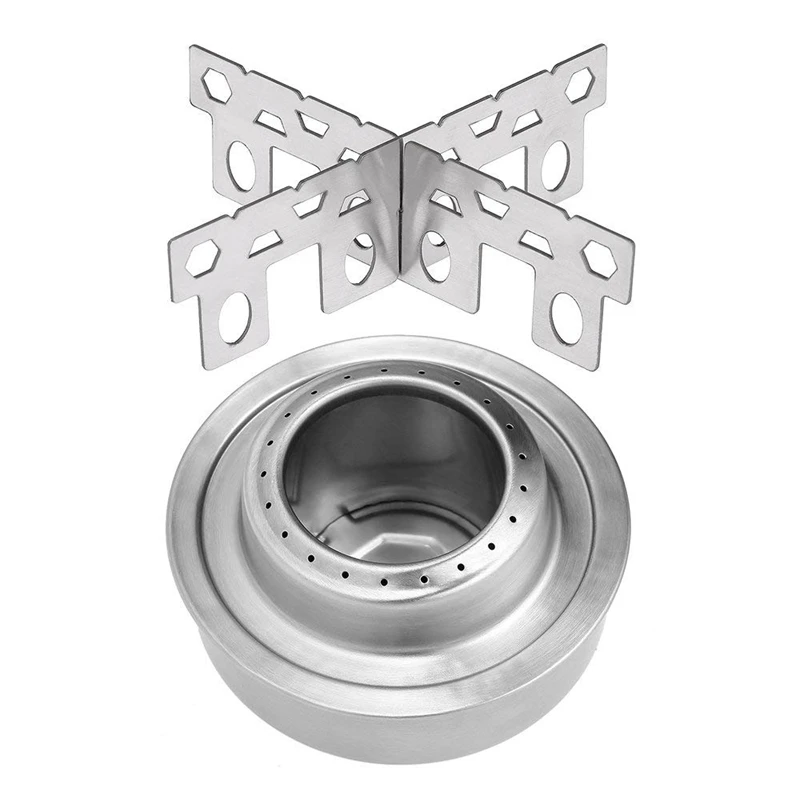 Уличная спиртовая плита и стеллаж Комбинированный Набор Мини Портативная с