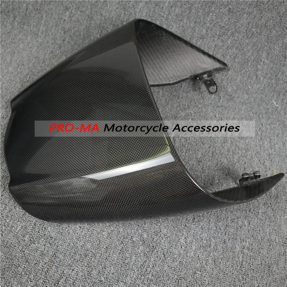 Чехол для сиденья мотоцикла из углеродного волокна для Ducati Diavel S- Plalin glossy weave
