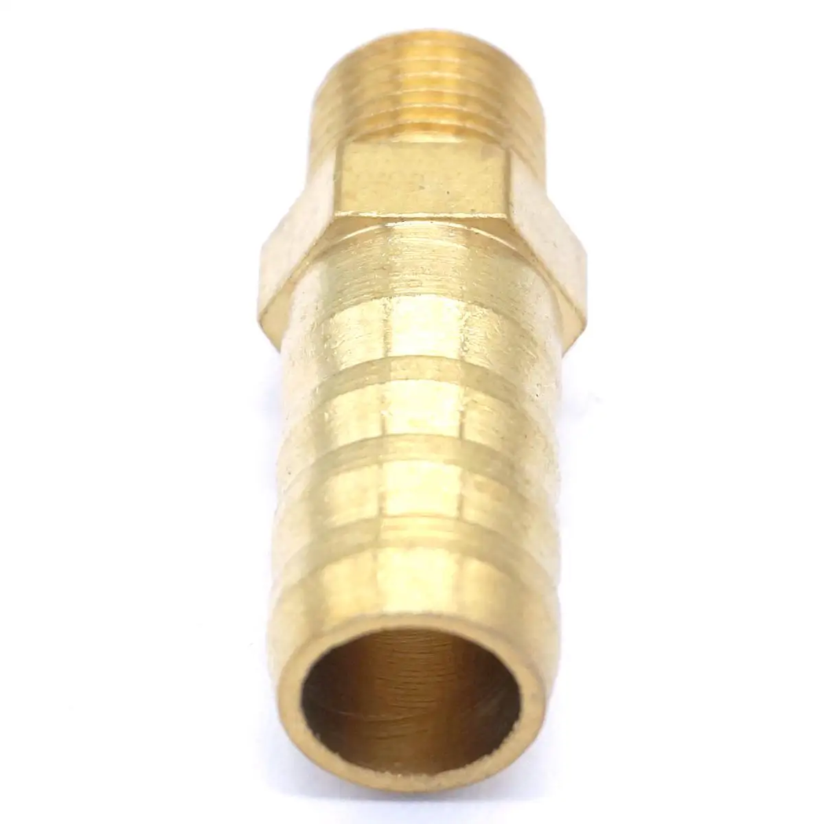 Лот 5 шлангов I/D 10 мм x 1/8 &quotBSP штыревой латунный соединитель для муфты