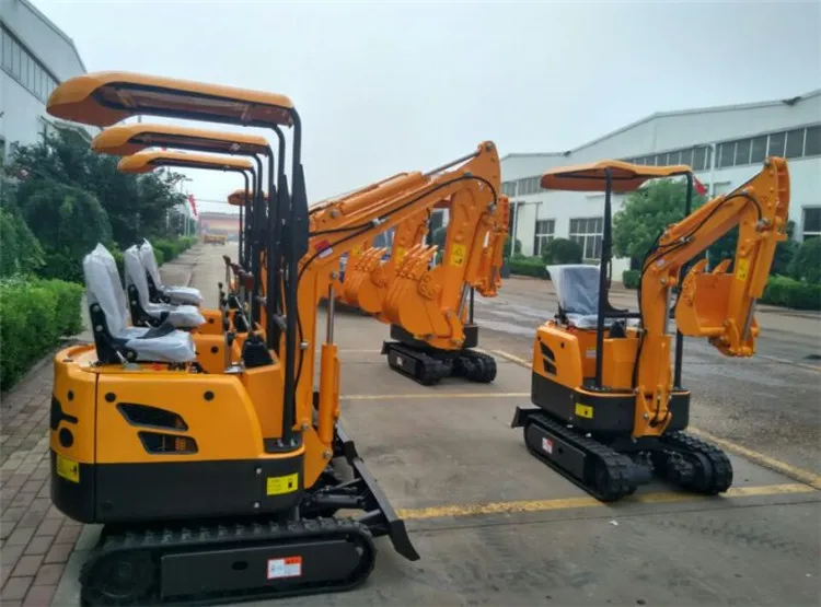 Китай 100 кг ковшовый мини экскаватор 0 8 T Фотокопия с резиновой дорожкой| |