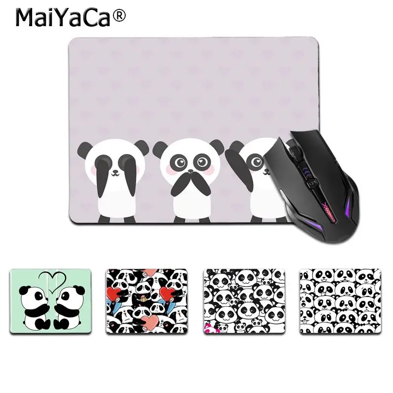 

Высококачественный коврик для мыши Maiyaca с мультяшными животными, панда, игровые коврики, гладкий коврик для письма, настольные компьютеры, к...