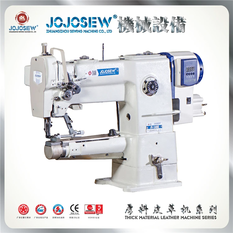 

246ED jojosew Fabric furniture cowhide snake skin crocodile skin sewing machine