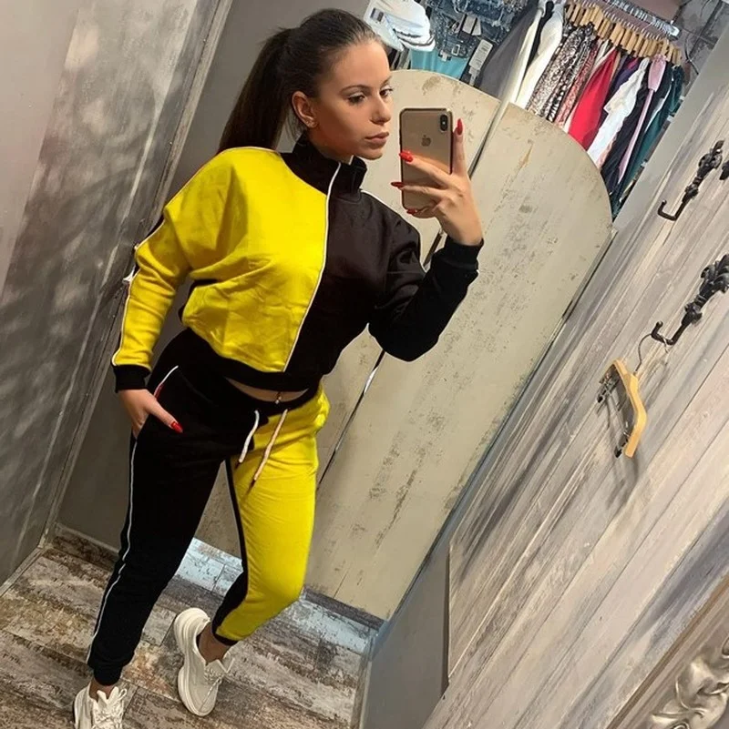 Оптовая продажа товаров Осенний Повседневный Спортивный костюм женский