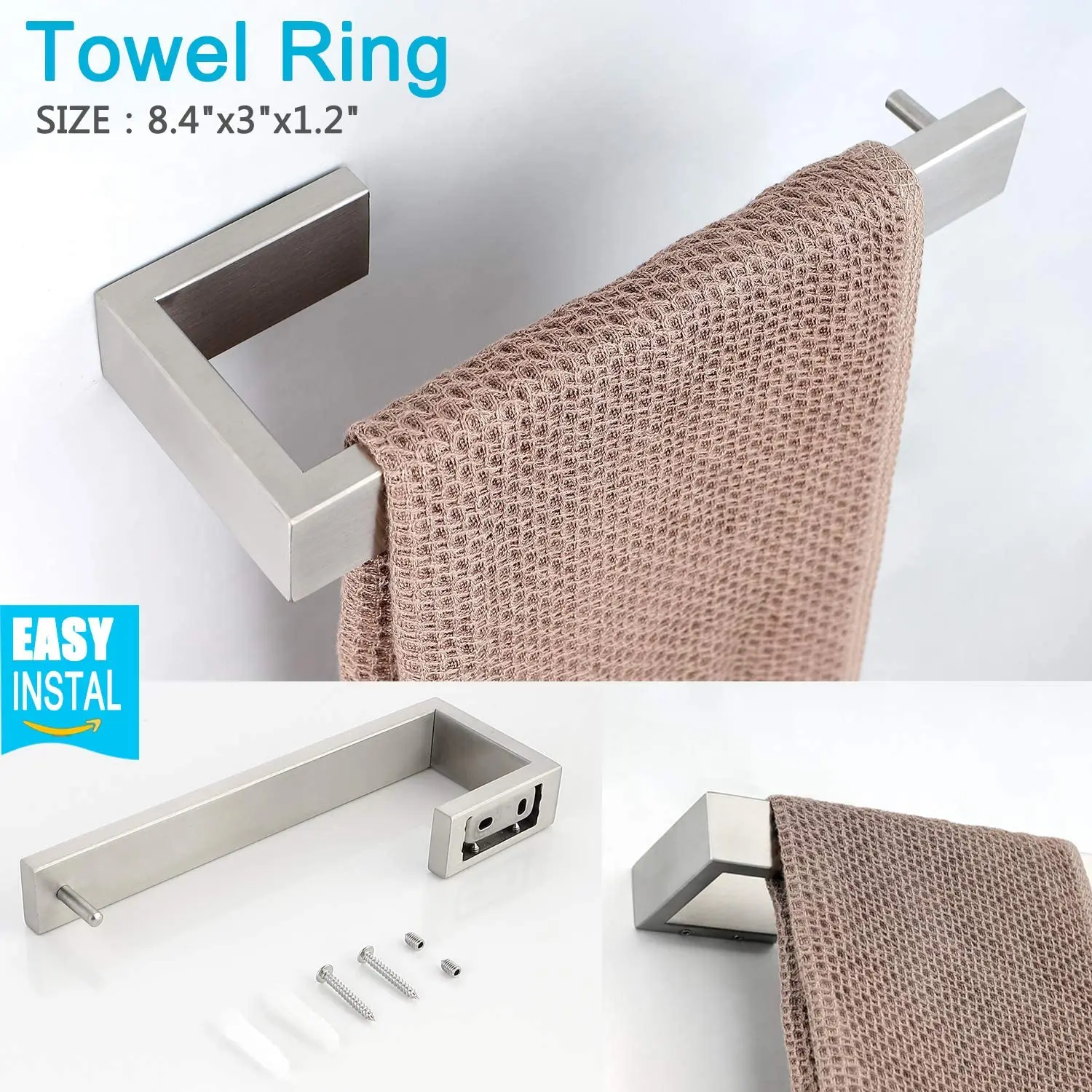 Набор современных аксессуаров для ванной комнаты набор из 4 предметов настенный