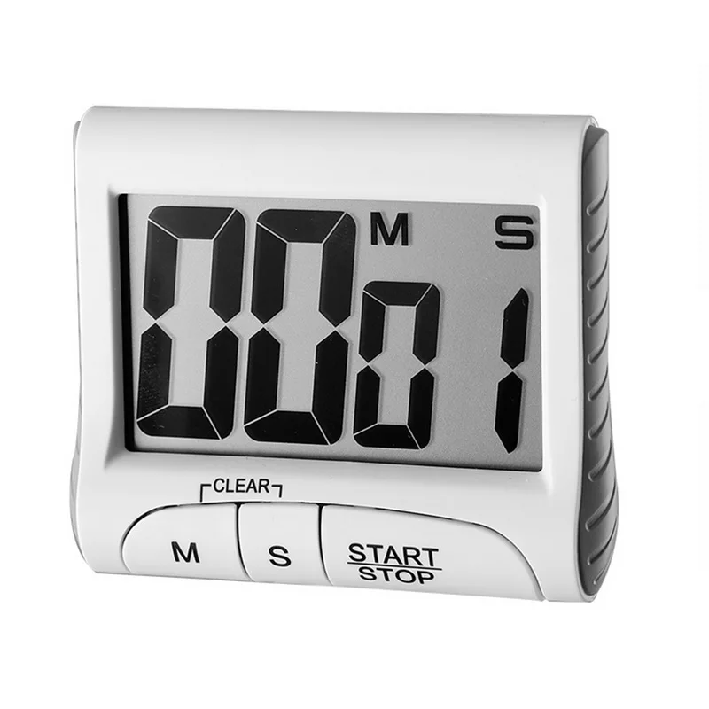 1Pcs LCD Digital Display Timer Multifunctional Portable Kitchen With Alarm Clock & Countdown Memory Function Cooking | Дом и сад