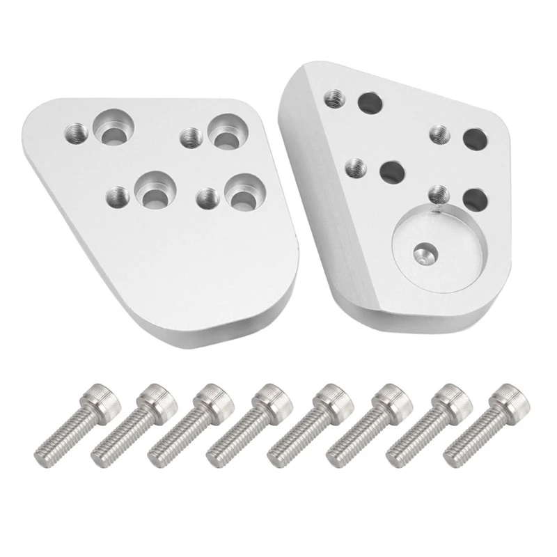 

2022 New 1 Pair Motorbike 19mm Silver Handlebar Riser Adapter External Parts Compatible with R1200RT R1100RT R1150RT