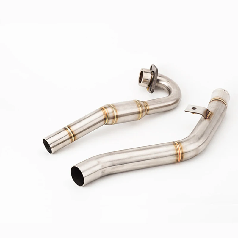 

For Kawasaki KLX150 KLX150BF KLX150L KLX 150 Motorcycle Modification Off-Road Vehicle Exhaust Escape Pipe Front Muffler Modified