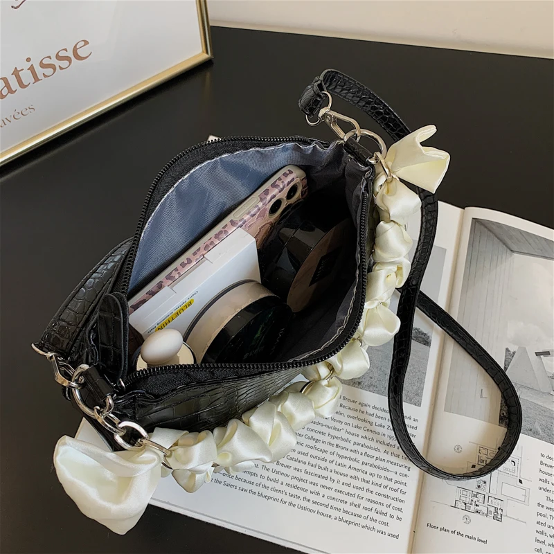 

Women Bag Luxury Handbag New Designer Shoulder Bag Fashion Messenger Bag Pu Leather Mini Bags for Female Alligator Crossbody Bag