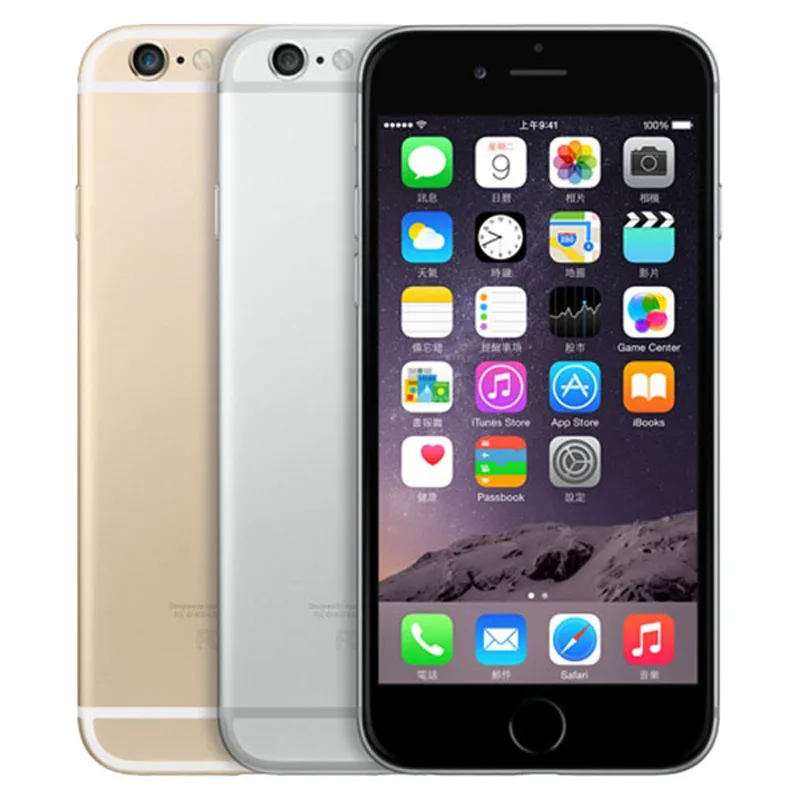 Apple iPhone 6 Dual Core 4,7 дюймов IOS 16 Гб/64/128 ГБ Встроенная память 1,4 ГГц 8 Мп Камера 3g WCDMA 4 аппарат не привязан к оператору сотовой связи б/у телефона