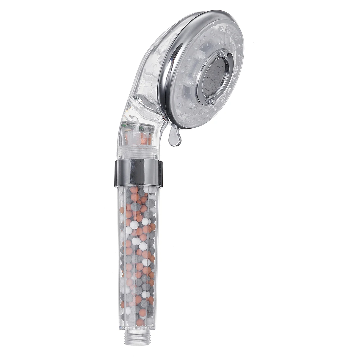 

3 Color LED Shower Head Anion Spa LCD Display 7 modes Temperature Control Bathroom High-Pressure Water Saving Hand Shower