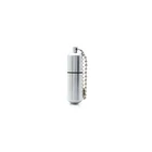 Зажигалка металлическая зеркальная с гладкой поверхностью, 1 шт.