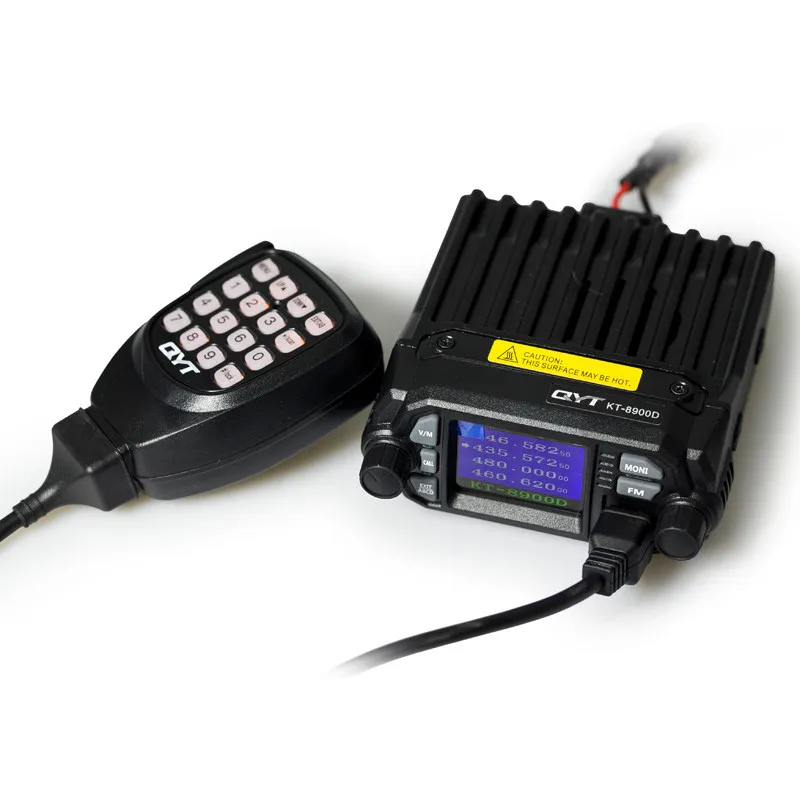 QYT KT 8900D Quad Band Мобильный трансивер двухдиапазонный ожидания VHF/UHF 136 174/400 480 МГц мини