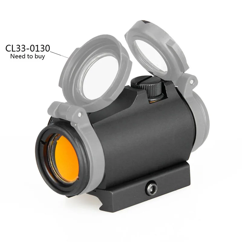 FLY SHARK Тактический Микро T 2 2MOA 1x красный точечный прицел для охоты gs2 0106|Оптические
